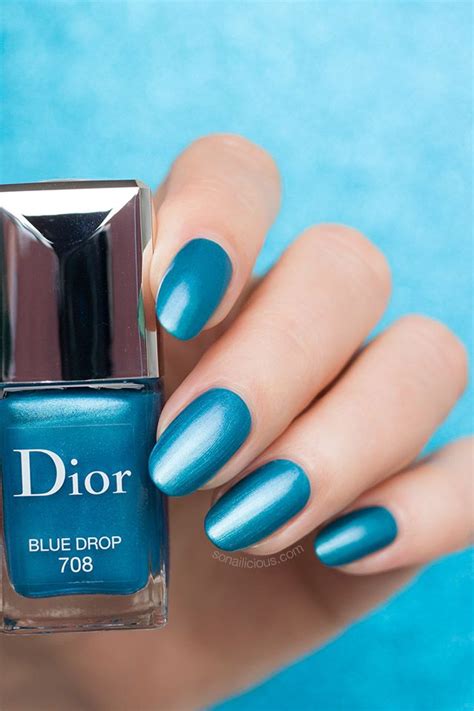 blue dior nail polish|best Dior nail polish ever.